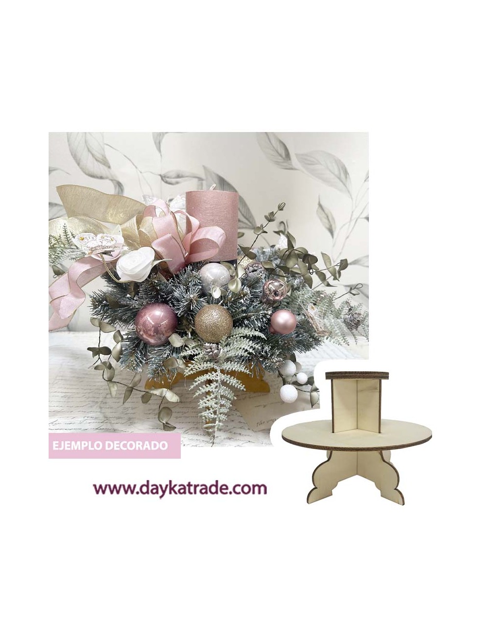 Soporte corona centro 19X17