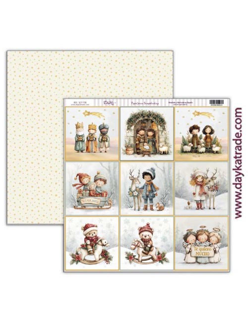 Kit scrap "Escenas de Navidad"