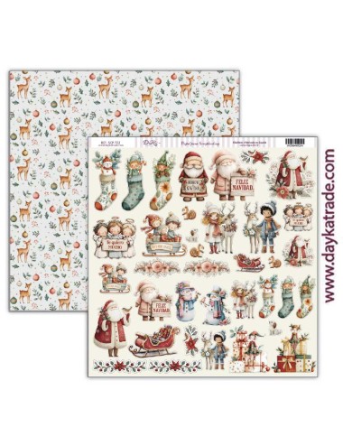 Kit scrap "Escenas de Navidad"