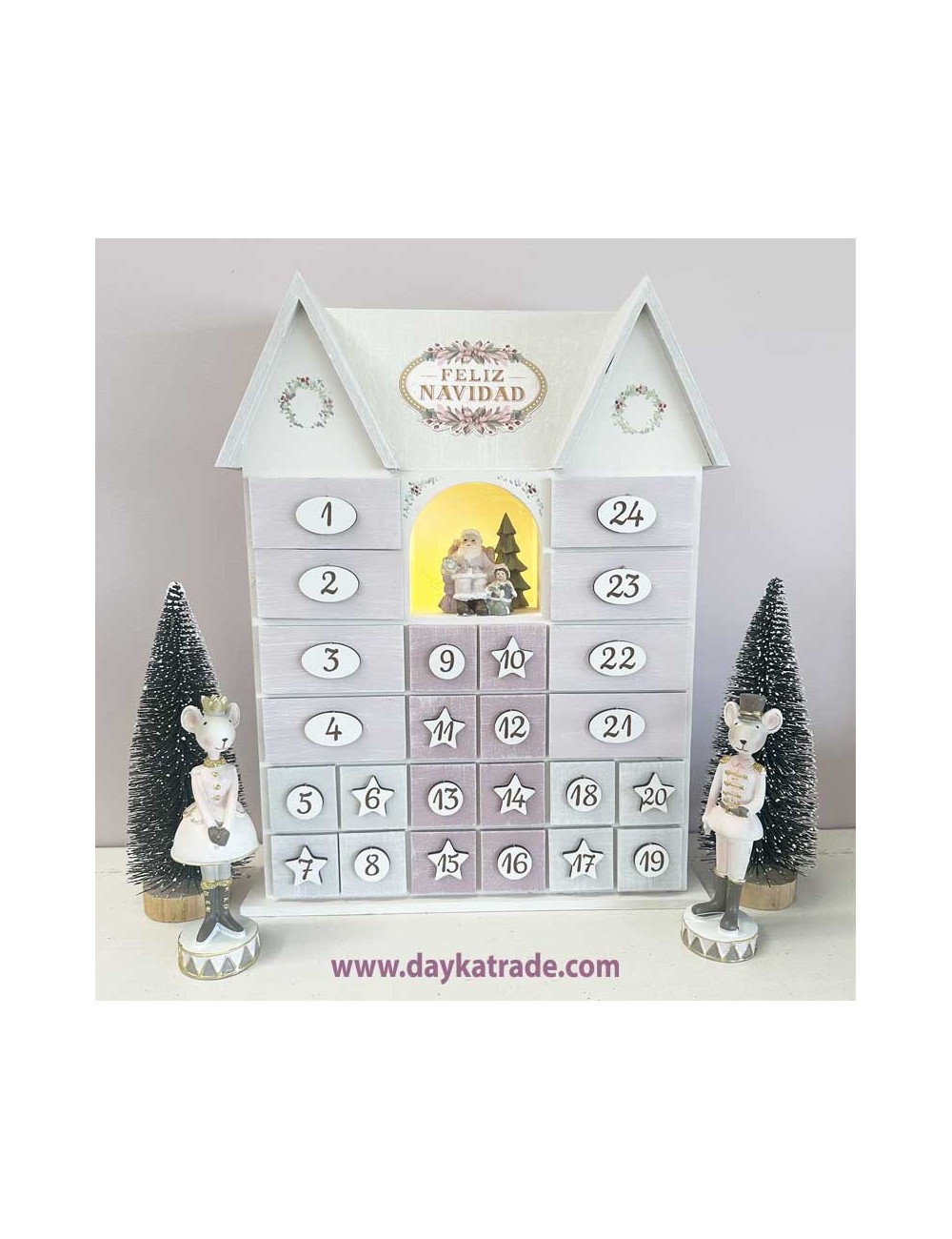 calendario adviento Casita 28x36