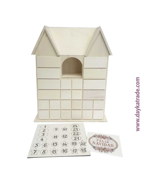 calendario adviento Casita 28x36