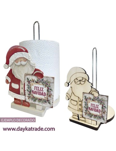 Portarrollos cocina Papa Noel