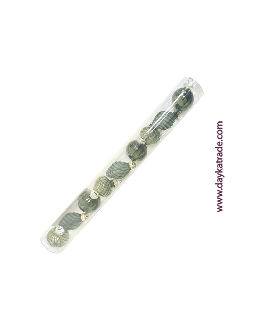 Pack de 9 bolas verdes de 30 mm