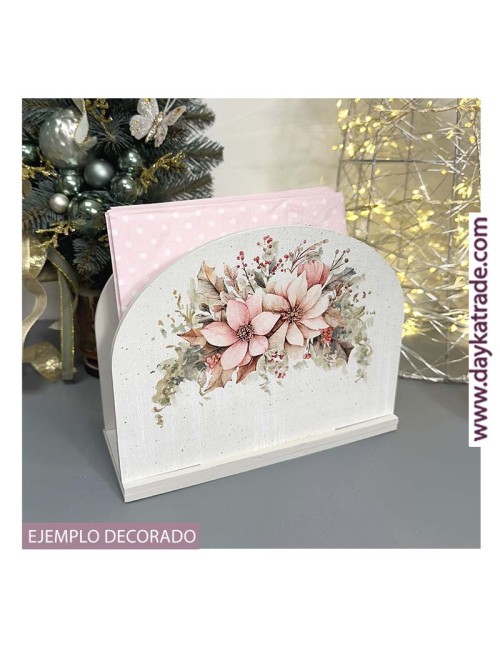 Servilletero liso para decorar