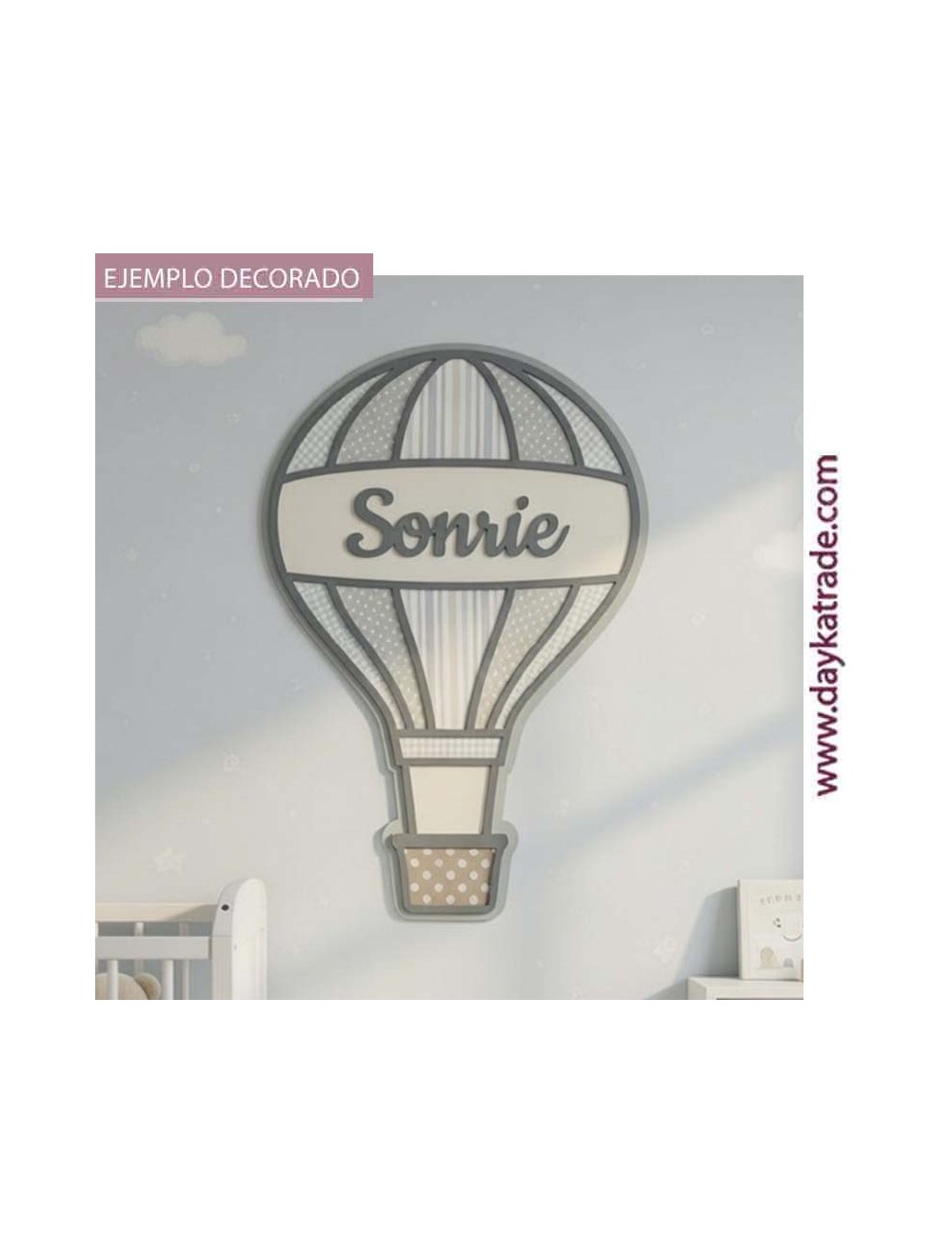 Globo con nombre personalizado