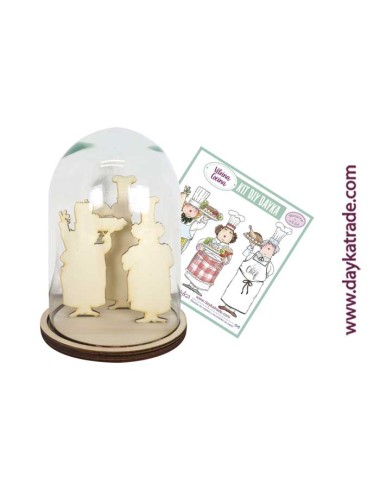 Campana de cocineras recortable