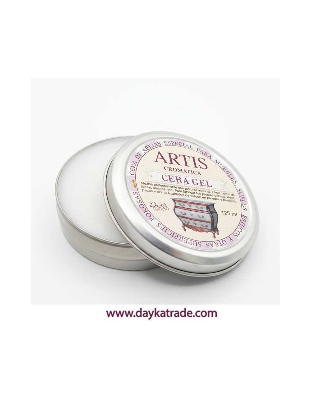 Cera gel de 125 ml