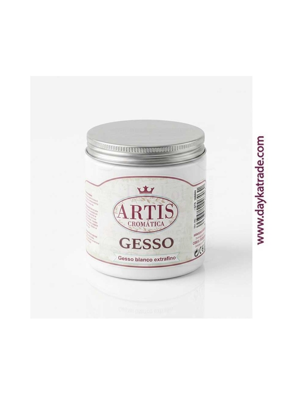 Gesso blanco extrafino envase de 250 gr Artis