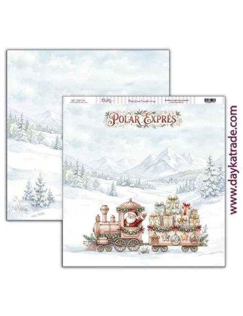 Papel scrap Colección "Pide tu deseo en Navidad"