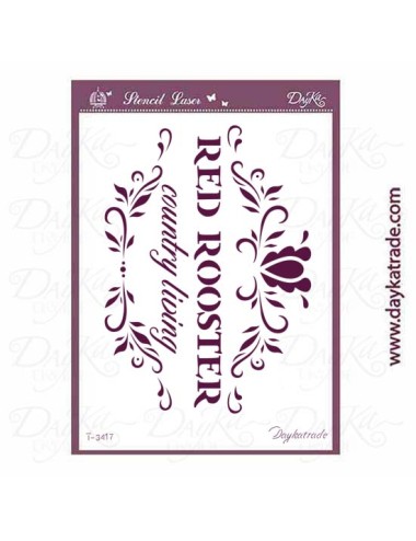 Stencil red roster