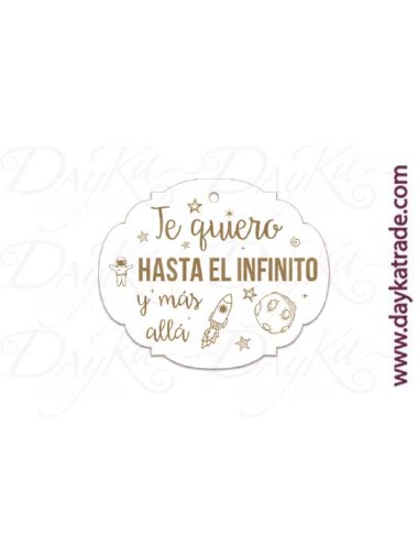 Etiqueta mensaje "te quiero hasta el infinito y más allá"