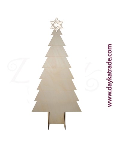 Abeto navideño con estrella de 160 cm