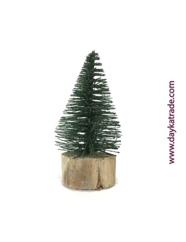 Árbol de Navidad con tronco