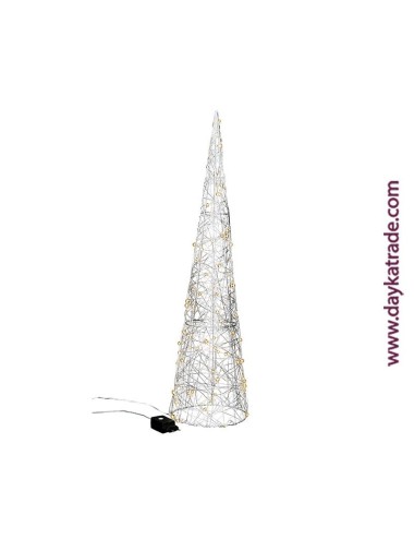 Árbol led plata