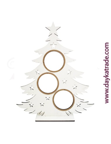 Árbol Navidad para 3 bolas