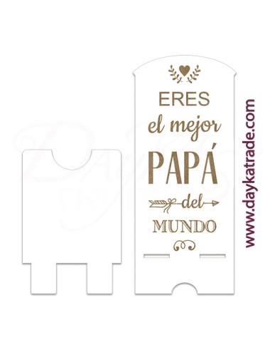 Soporte movil "eres el mejor papa"