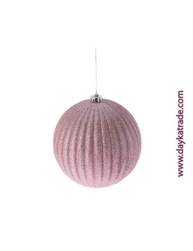 Bola xl rosa glitter