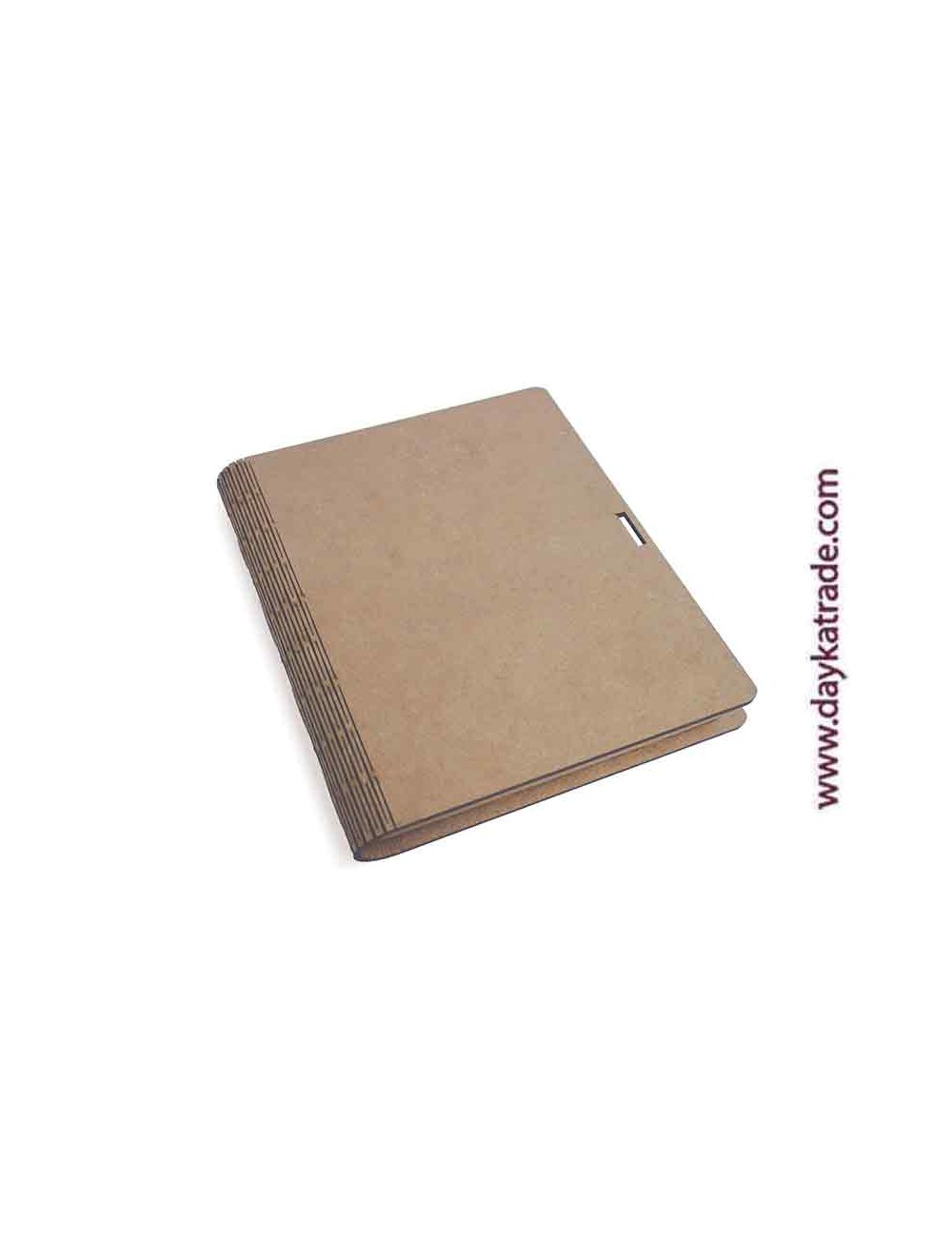 Caja para álbum en dm marrón