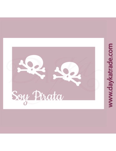 Calaveras "soy pirata"