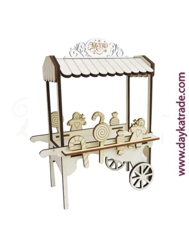 Carrito Candy bar Navidad