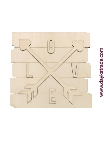 Cartel madera love