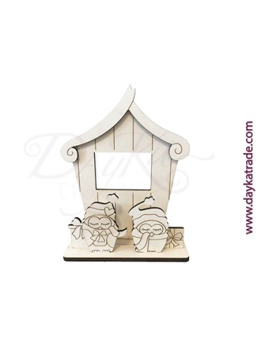 Casita con búhos