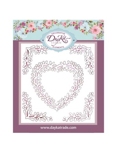 Corazón espigas esquineras
