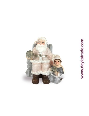 Figura mini: Papá Noel y niño