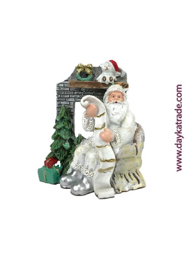 Figura santa  en chimenea