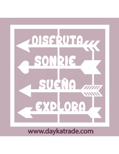Flechas con letras