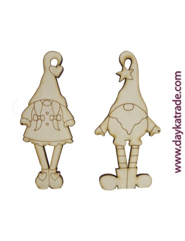 gnomos colgantes