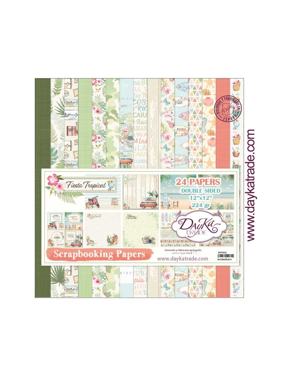 kit "colección fiesta tropical" dayka