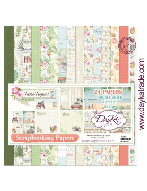 kit "colección fiesta tropical" dayka