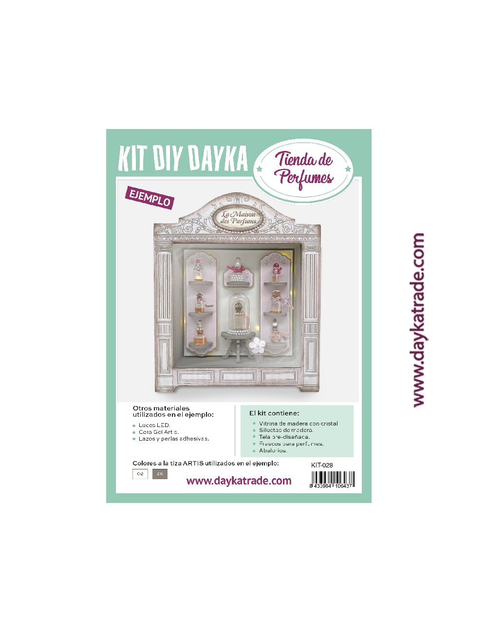 kit diy dayka "mini perfumería"