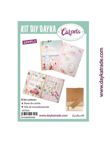 kit diy dayka carpeta pequeña