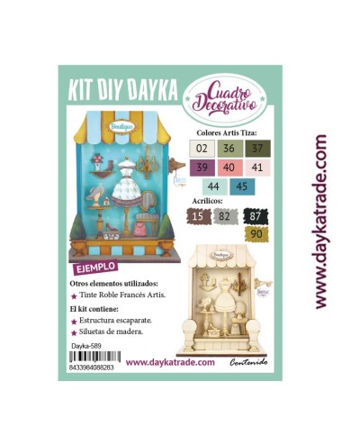 Kit diy escaparate tienda boutique