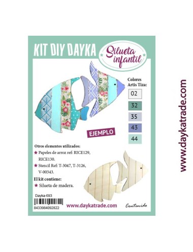 Kit diy peces tropicales