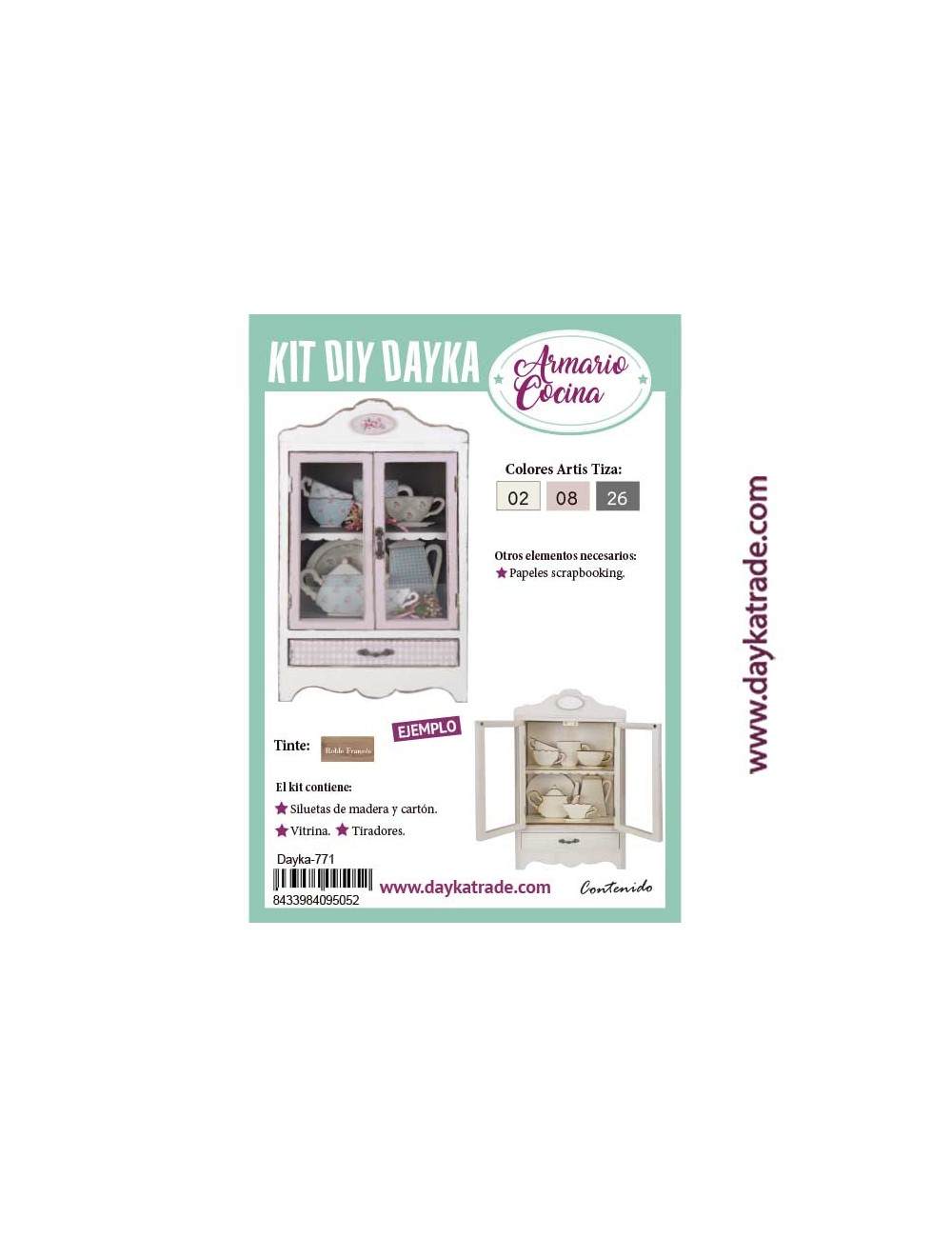 Kit diy dayka armario tazas