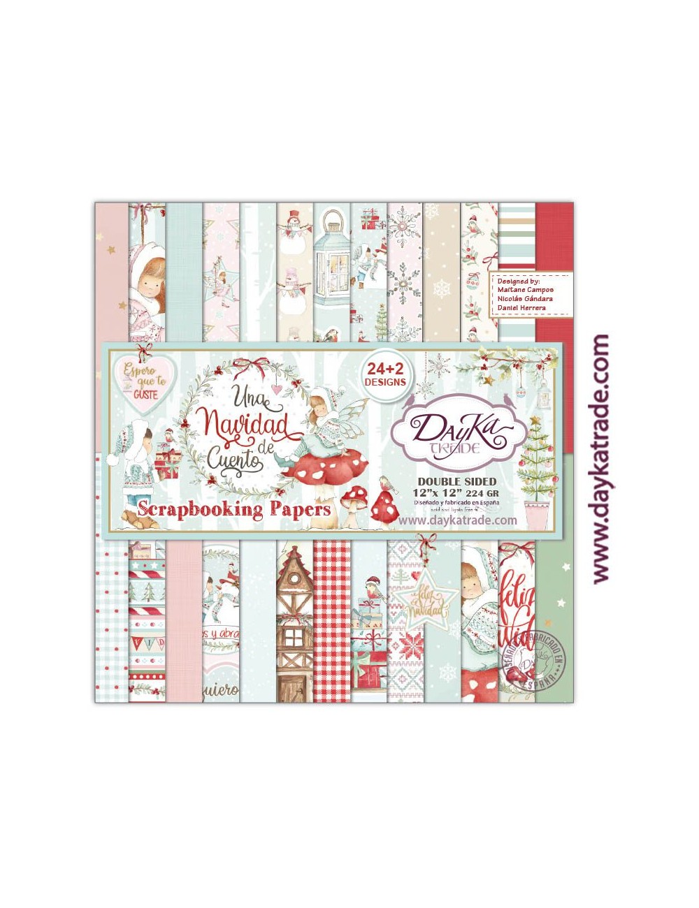 kit scrap "Una Navidad de cuento"