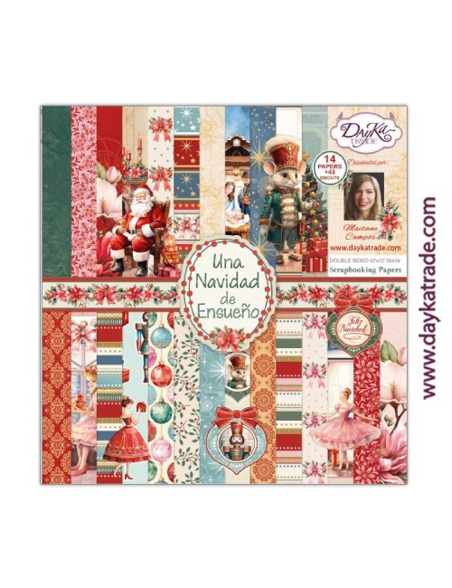 kit scrap colección "Una Navidad de ensueño"