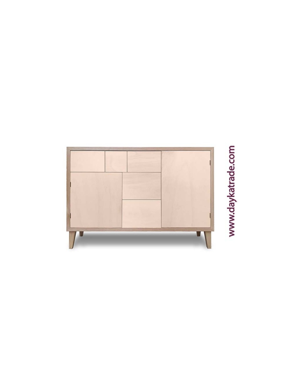 mueble 5 cajones + 2 puertas
