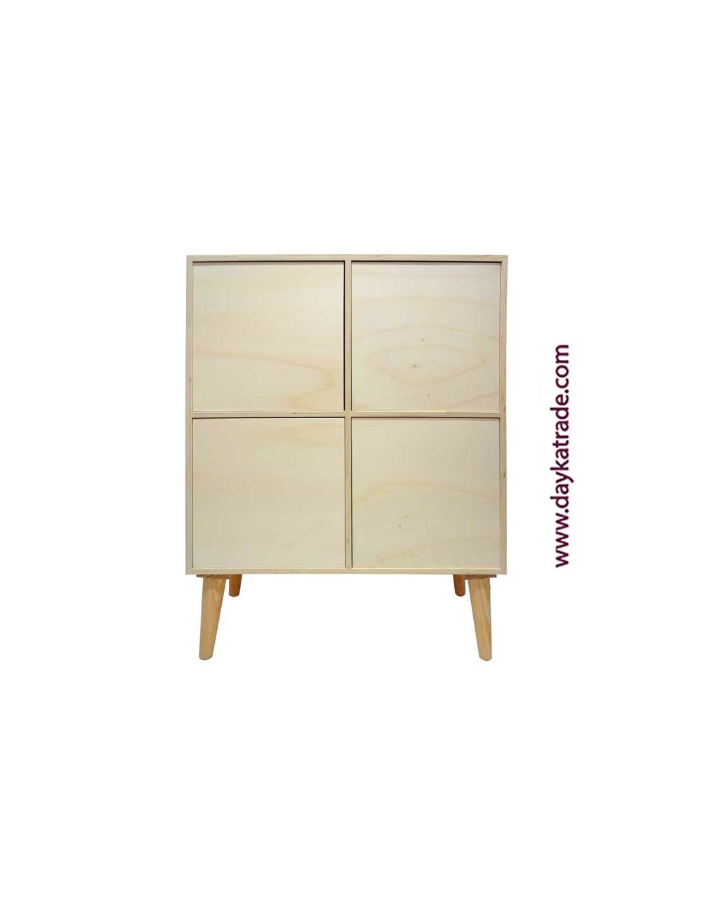 mueble cómoda 4 cajones