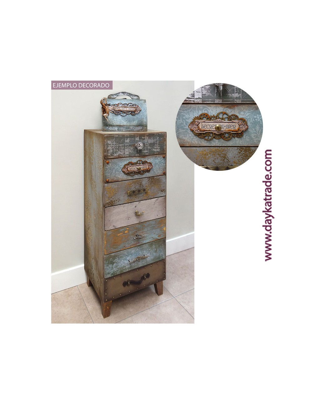 mueble sinfonier steampunk