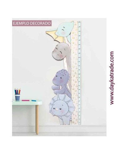 Medidor de dinosaurios