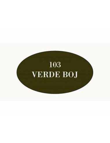 nº 103 verde boj pintura acrilica artis cromatica de 1 kg