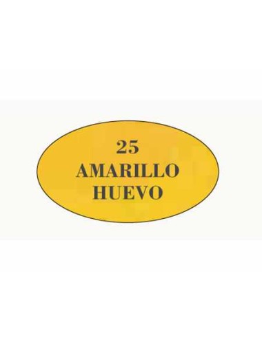 nº 25 amarillo huevo pintura acrilica artis cromatica de 1 kg