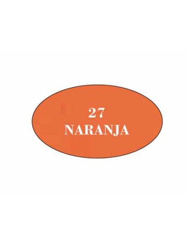 nº 27 naranja pintura acrilica artis cromatica de 1 kg
