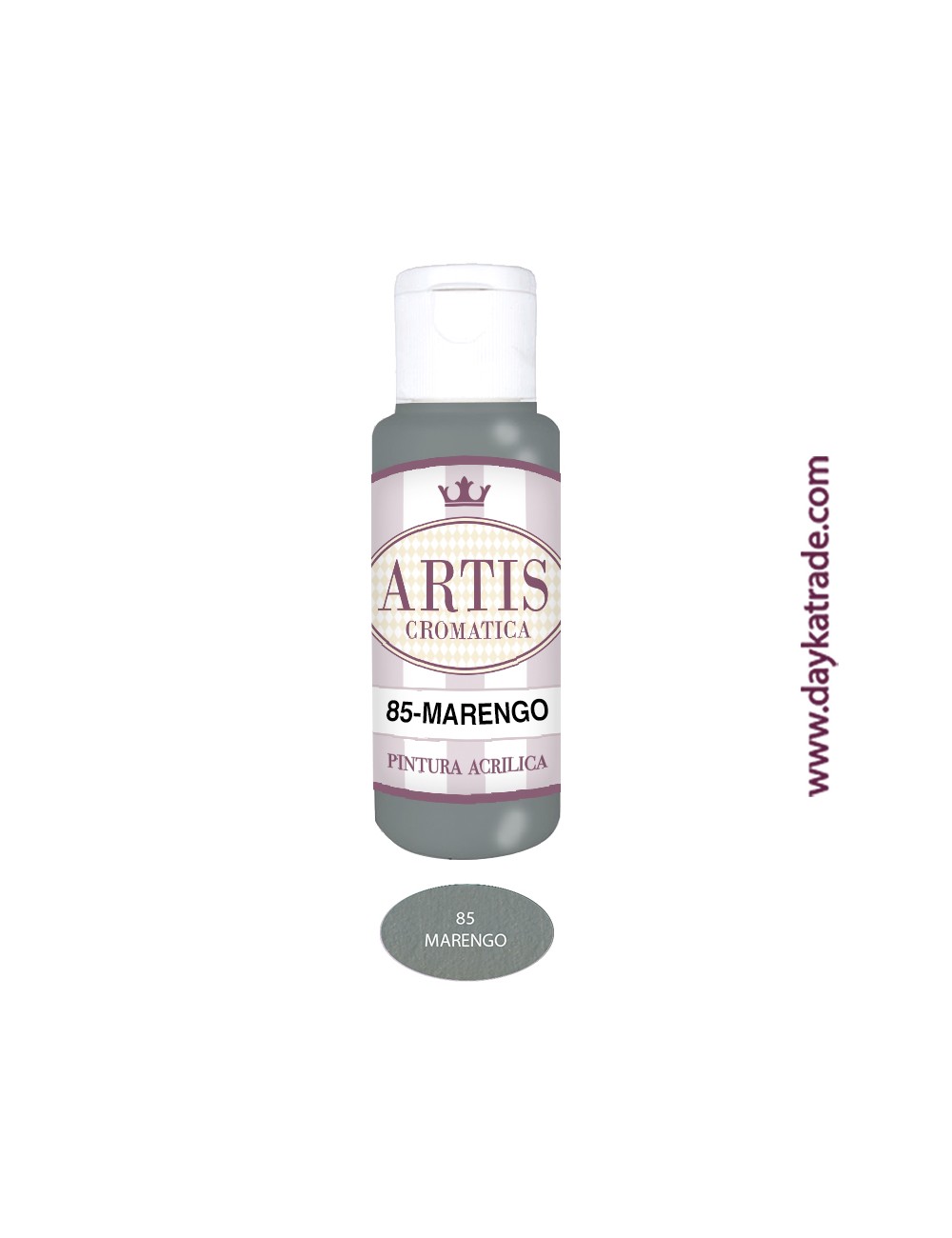 nº 85 marengo (60ml) pintura acrilica artis cromatica