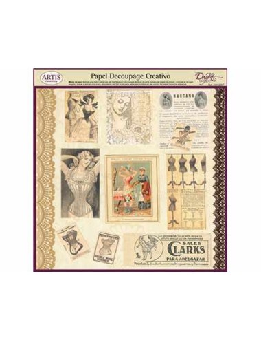 papel decoupage artis de dayka trade