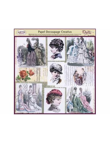 papel decoupage artis de dayka trade